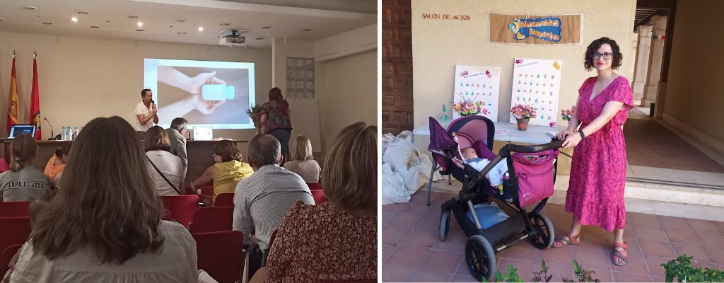 Acto de donantes y receptoras de banco de leche