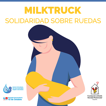 Milktruck, recogida de leche a domicilio cartel