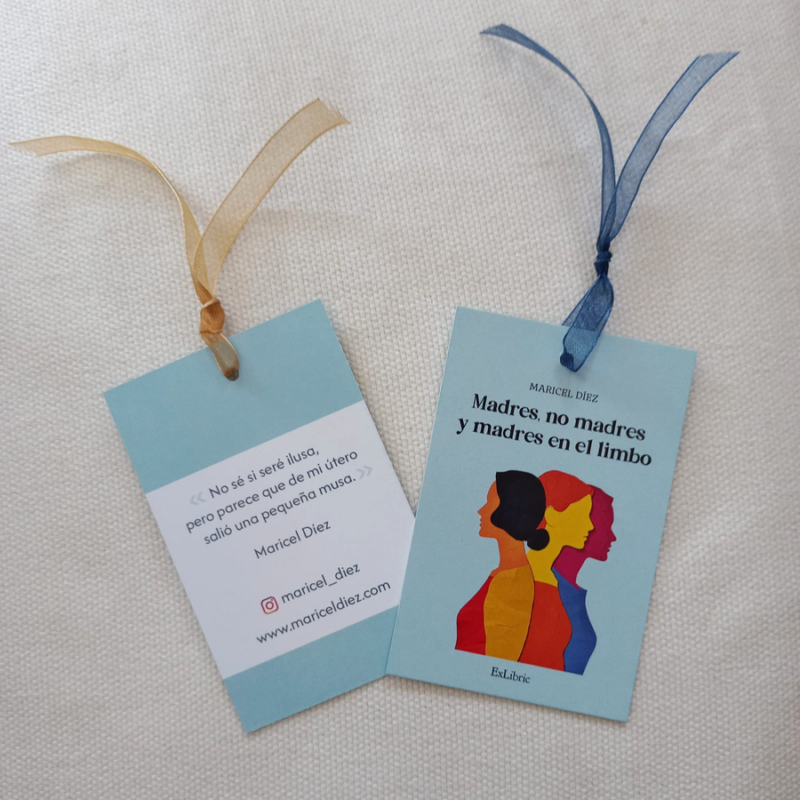 Marcapáginas "Madres, no madres y madres en el limbo"